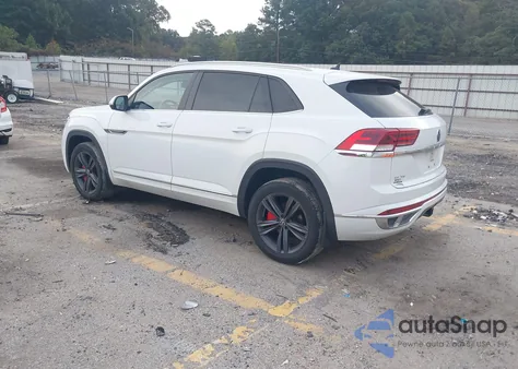 2021 Volkswagen Atlas Cross Sport 3.6L V6 Se W/Technology R-Line from USA, damaged, VIN 1V2PE2CA6MC215241